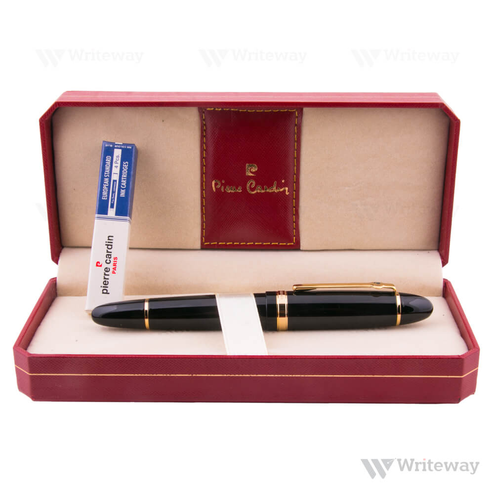 PIERRE CARDIN CHANCELLOR FOUNTAIN PEN BLACK